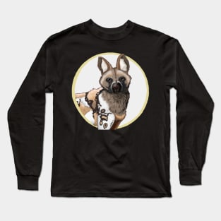 African Wild dog Long Sleeve T-Shirt